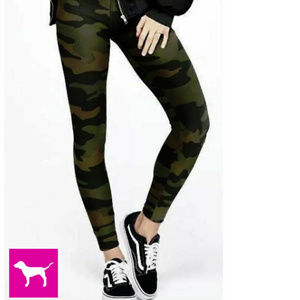 SOLD Victoria's Secret PINK Forest Green Camo